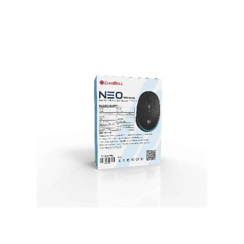 CoolBell WB-M101 Neo Rechargeable Mouse β Dual Mode (Bluetooth + USB) β Silent Click β 1 Year Warranty | Certified by Technology Zone