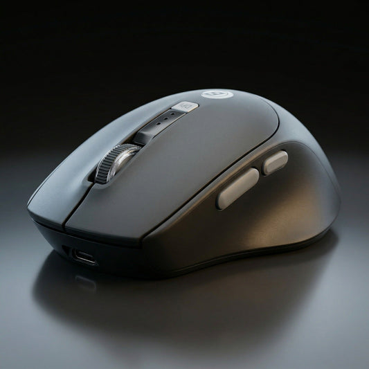 CoolBell Swift Sense Pro Wireless Mouse – Dual Mode (Bluetooth + USB) – Rechargeable – 1 Year Warranty | Certified by Technology Zone