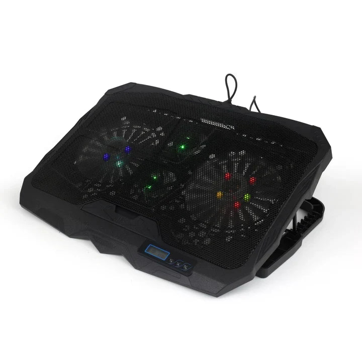 Coolbell CB-18 Cooling Pad with Display for 14-17 Inch Laptops and Gaming Notebooks