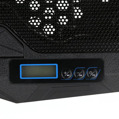 Coolbell CB-18 Cooling Pad with Display for 14-17 Inch Laptops and Gaming Notebooks