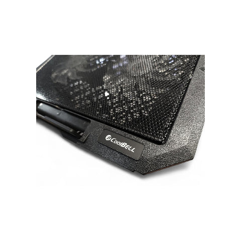 CoolBell CB-3X RGB Laptop Cooling Pad – High Speed Cooling | Certified by Technology Zone