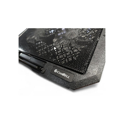CoolBell CB-3X RGB Laptop Cooling Pad – High Speed Cooling | Certified by Technology Zone