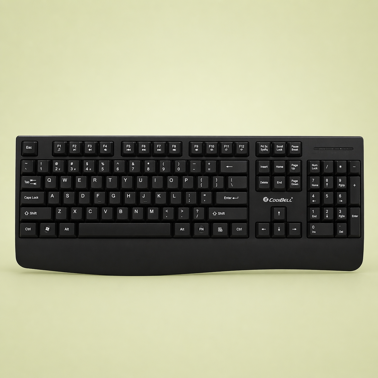 CoolBell Silent Elite MK-270 Wireless Keyboard &amp; Mouse Combo – Quiet Typing – 1 Year Warranty | Certified by Technology Zone