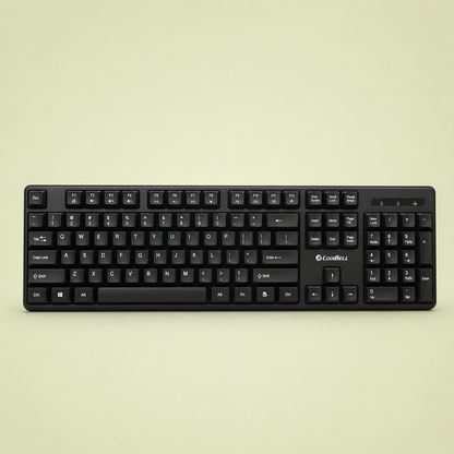 CoolBell Duo Wireless Keyboard & Mouse Combo – Smooth & Reliable – 1 Year Warranty | Certified by Technology Zone