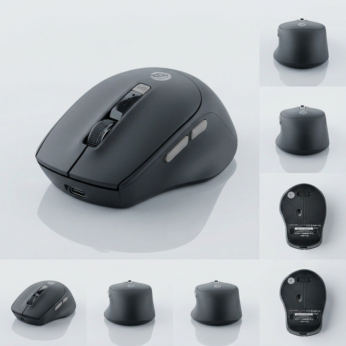 CoolBell Swift Sense Pro Wireless Mouse – Dual Mode (Bluetooth + USB) – Rechargeable – 1 Year Warranty | Certified by Technology Zone
